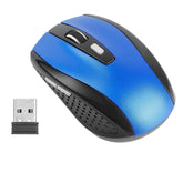 2.4G Wireless Gaming Mouse Optical Mice w/ Receiver 3 Adjustable DPI 6 Buttons